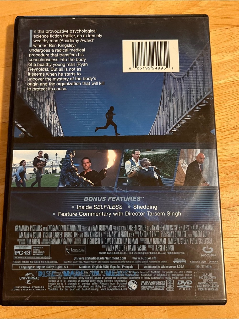 Self/less DVD - Picture 2 of 2